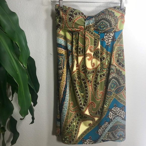 Saint Tropez West Boho Halter Dress - Picture 2 of 7